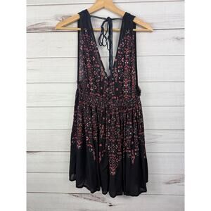 FP One by Free People Athena Floral‎ Print Tunic/Mini Dress XS